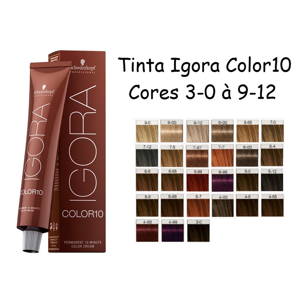 Colorant Capillaire SCHWARZKOPF Igora Color10 7-0 Blond Moyen 60ml - Neuf - Professionnel