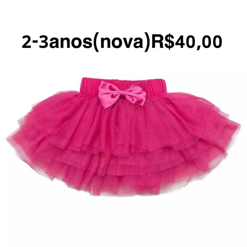 Saia de 2024 tule menina