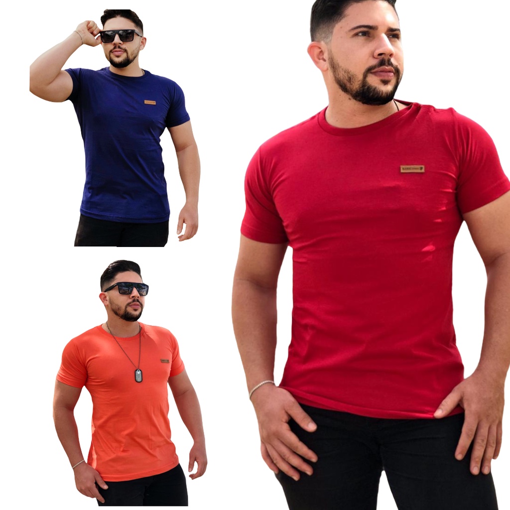 Kit CAMISAS LISAS BASIC Shopee Brasil