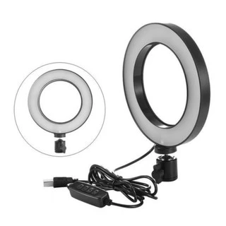 Iluminador luz De Led Com Tripe Ring Light Usb 16cm 3500k 5500k