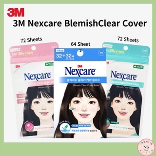 (3M) Nexcare Capa Transparente Alívio 64/72/Patch De Claro 72 Remendo De Manchas Para Acne/K-Beauty
