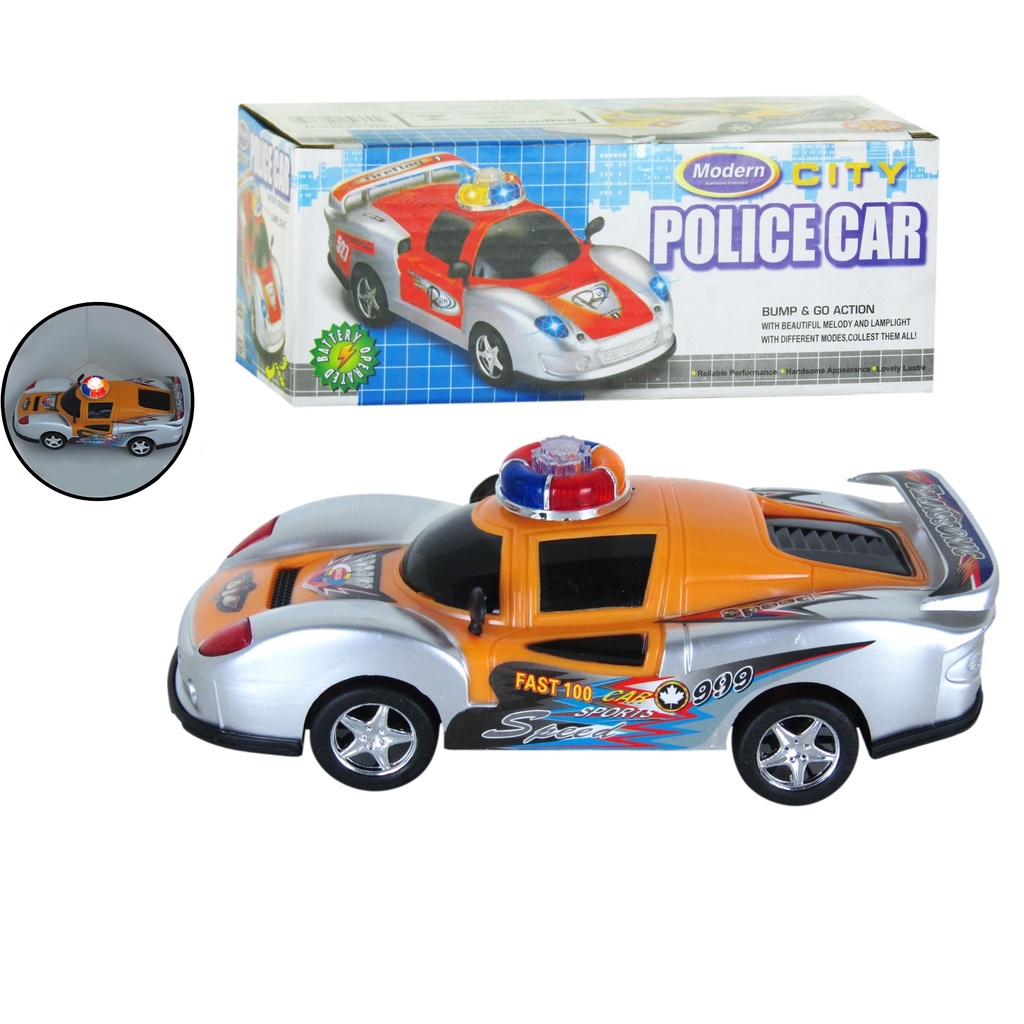 Brinquedo Infantil Carro de Polícia com Som e Luzes - Chic Outlet -  Economize com estilo!