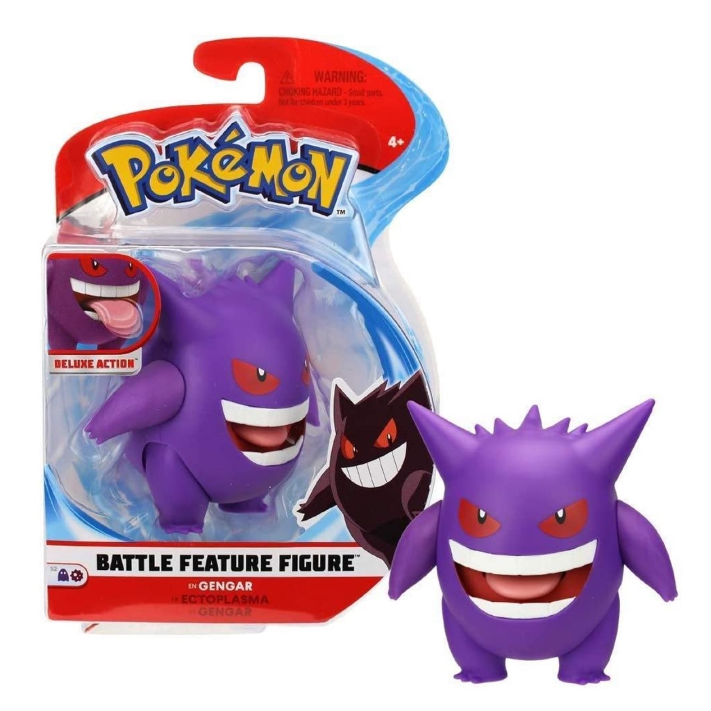 Boneco Pokémon Battle Feature Figure - Deluxe Action - Jazwares