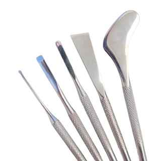 Kit Espátula para Manicure(SPA) com 5 peças