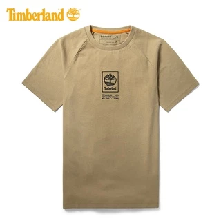 Timberland Primavera/Verão Nova Camiseta De Manga Curta Masculina Com Decote Redondo LOGO Impresso | UY665