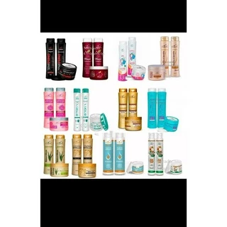 15 Produtos Belkit = Shampoo + Condicionador + Mascara Kit Revenda