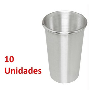 Kit de copo americano de alumínio 200 ml (6 unidades) - Alumínios