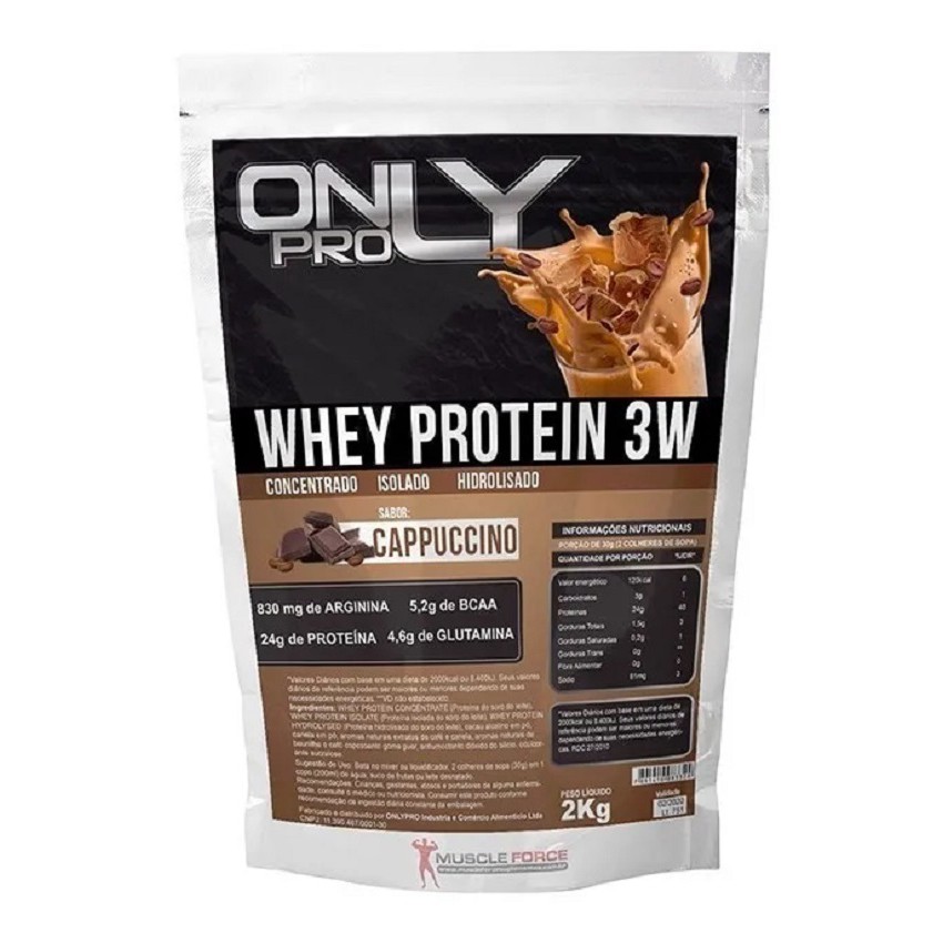 Whey Protein 2kg Isolado Hidrolisado Capuccino