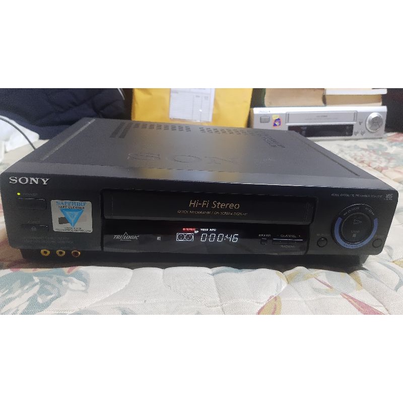 Videocassete Sony Hi-Fi Stereo Modelo SLV-77HF (Leía a Descrição!)