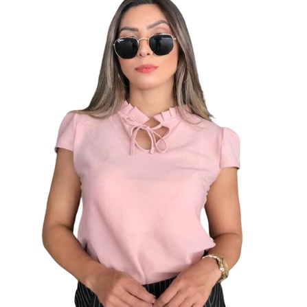 Modelos de best sale blusas sociais feminina