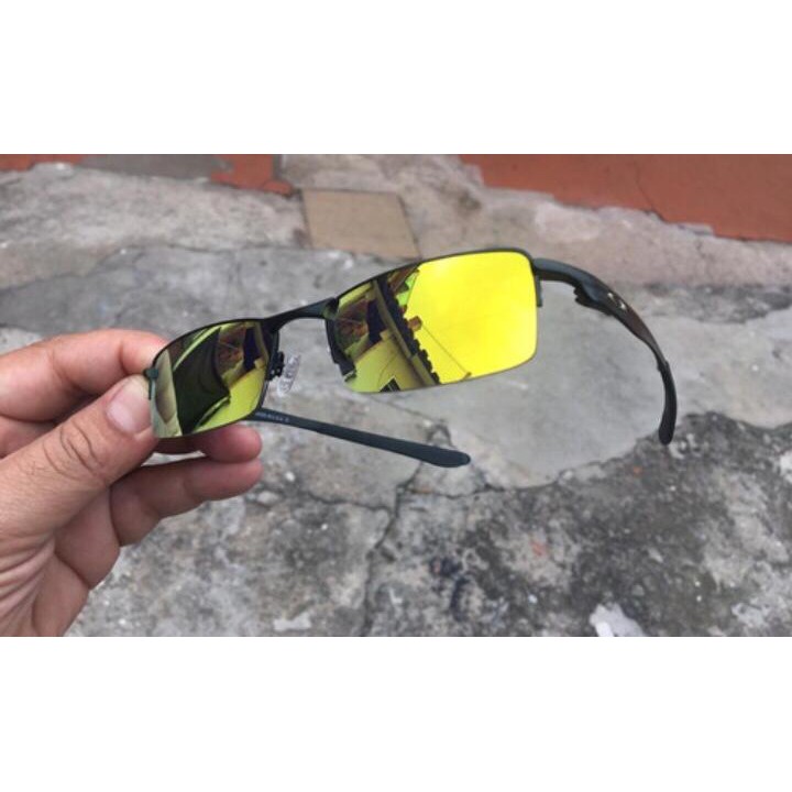 Óculos Lupinha Lupa Vilão Fio Nylon Preta e Verde - SF1296