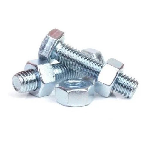 Kit 8 Parafusos com Porca Aço 40mmx6mm