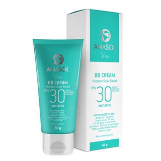 BB Cream Facial Antiacne Anasol C Protetor Solar FPS 30 Viso 60g