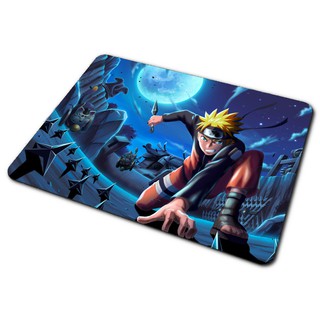 Mousepad Naruto Uzumaki Anime Desenho Fundo Laranja