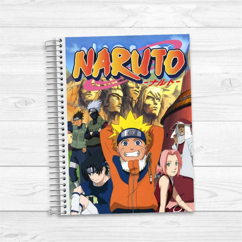 Adesivo p/ Capa de Caderno Grande 1un - Naruto
