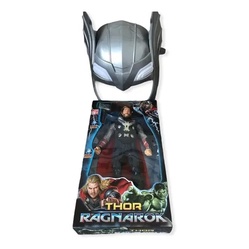 Boneco Thor Ragnarok 30cm Com Luz/led E Sons E Máscara Led | Shopee Brasil