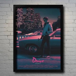 Quadro com Moldura Filme Drive