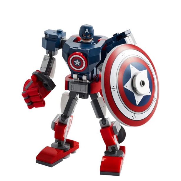 Lego Super Heroes Marvel Armadura Robô do Homem de Ferro 76203 130 Peças  Pronta Entrega