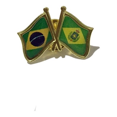Pins Da Bandeira Do Brasil X Brasil Império | Shopee Brasil