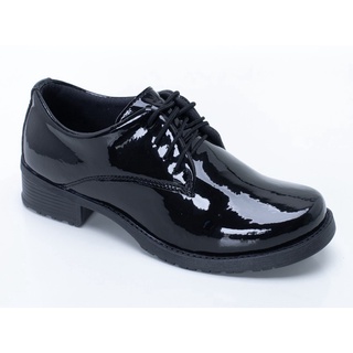 Sapato Feminino Oxford Couro Confortável Caramelo - Melilla - 664-02