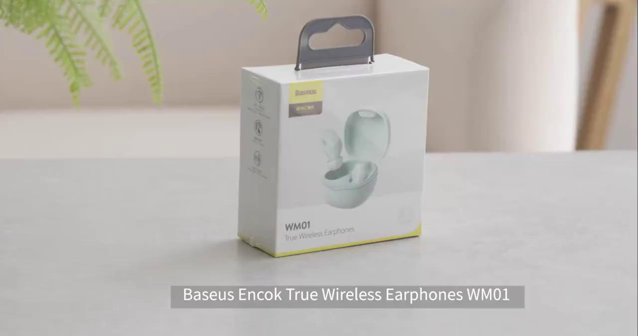 WM01 TWS Wireless Stereo Hearing Feed 5.3 Bluetooth Control Touch with Noise Cancel_voghion.com