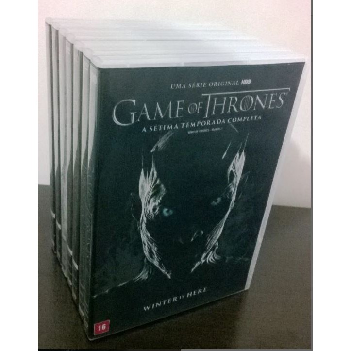 Dvd Box Game Of Thrones 1ª A 8ª Temporada 38 Dvds Shopee Brasil