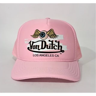 Boné Trucker Von Aba Curva Stamp Com Regulagem