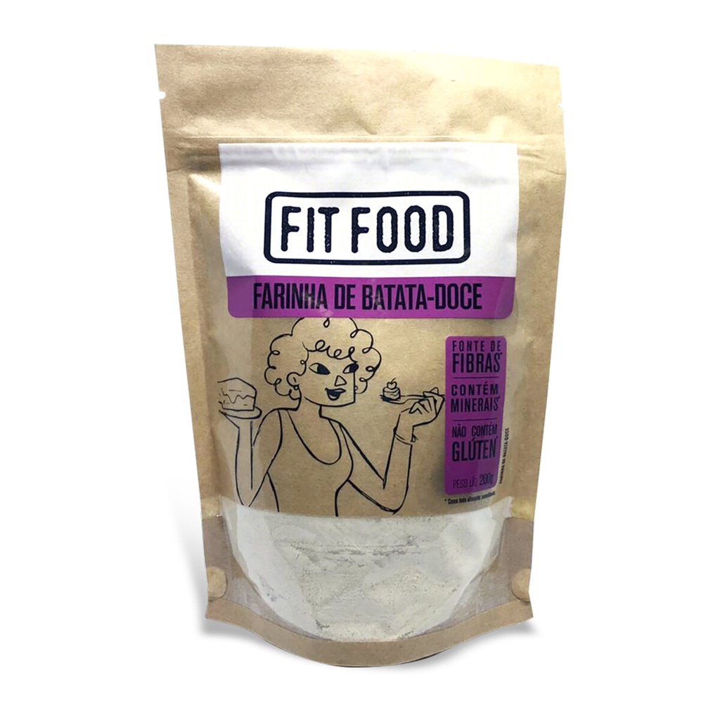 farinha de batata doce fit food | Shopee Brasil