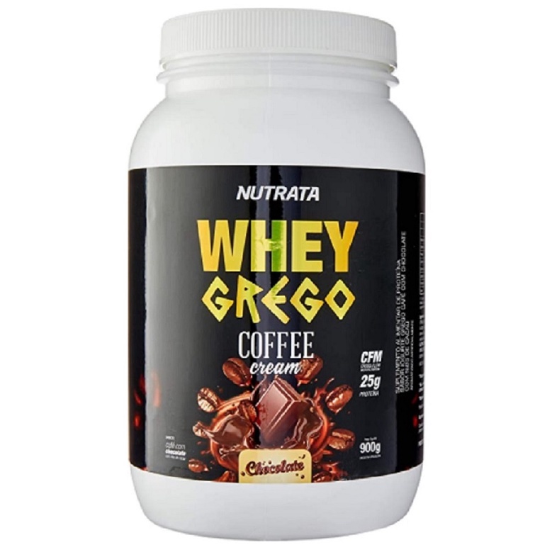Whey Grego 900g Coffe Cream Chocolate – Nutrata