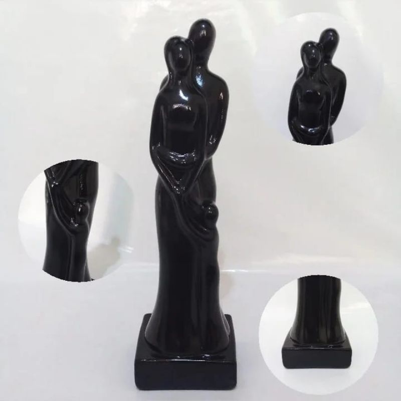 Rainha xadrez gesso cru 26 cm escultura decorativa estátua peça de