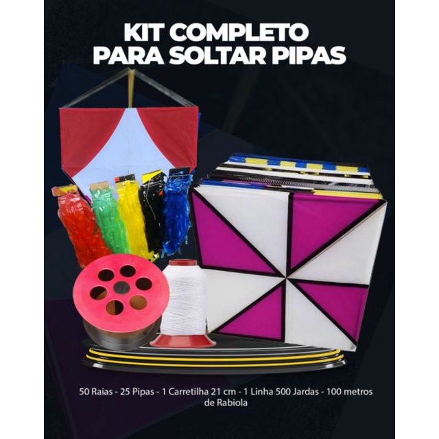 Kit Diamante Pipas Carrapeta