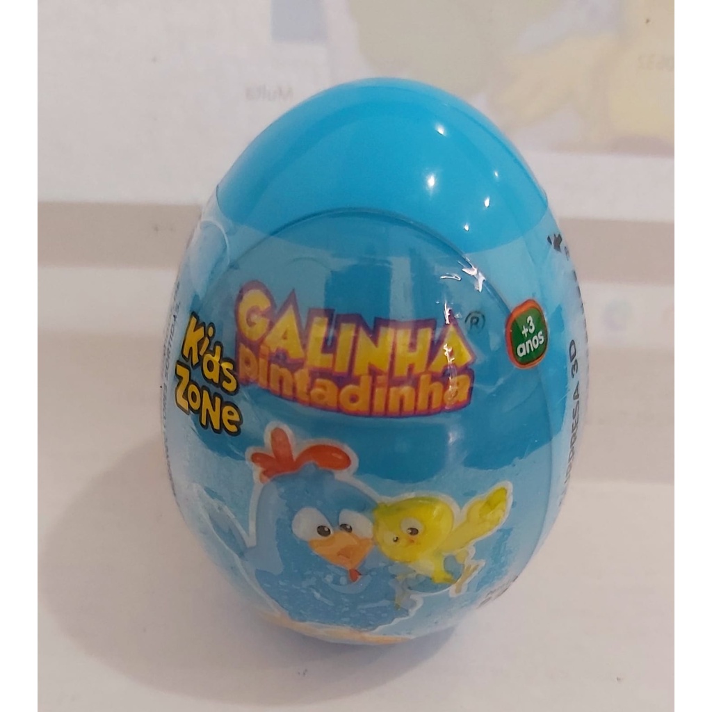 Ovinho Com Surpresa E Pastilhas Kids Eggs Galinha Pintadinha | Shopee ...