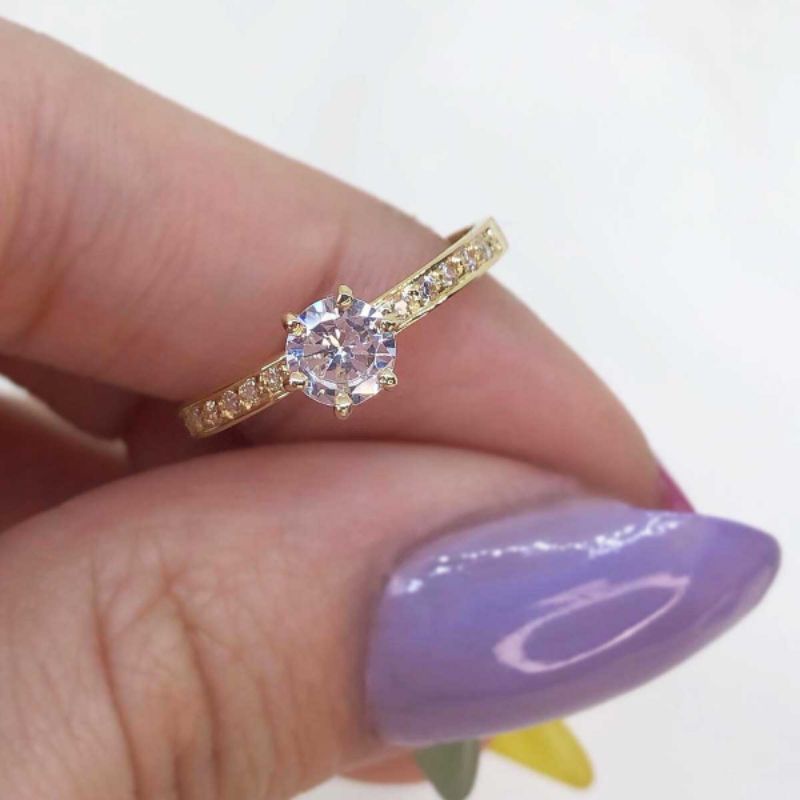 anel solteiro de moeda antiga