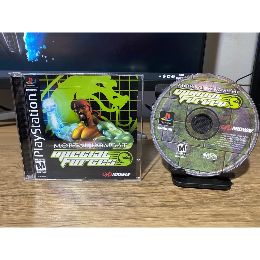 Mortal Kombat Special Forces Para Ps1 Shopee Brasil