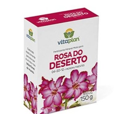 Fertilizante Especial para Rosas do Deserto Vitaplan 04-20-12 150 g