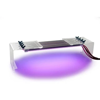 Luminária Led 4 Cores Aquário Plantado 60cm 50w 4.400l Timer