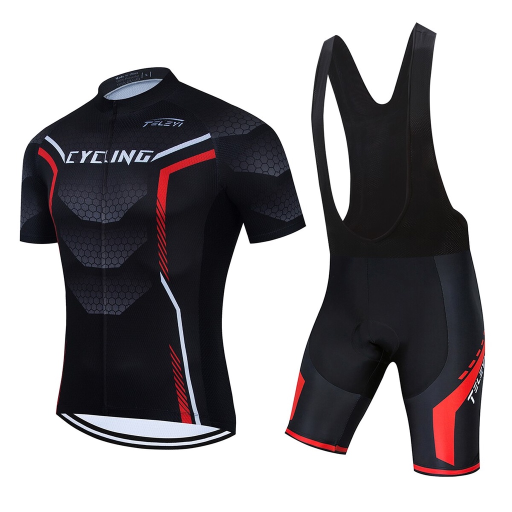 Roupa de hot sale ciclismo masculino conjunto