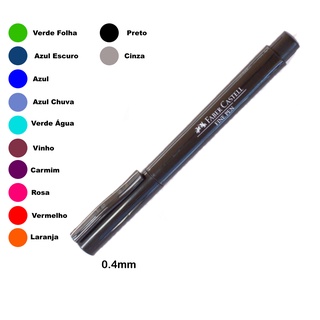 Caneta FABER-CASTELL Fine Pen Hidrográfica - Unidade/Kit