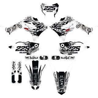 Kit adesivo moto cross trilha honda crf 230 2015 0,20mm 120 em Brasil