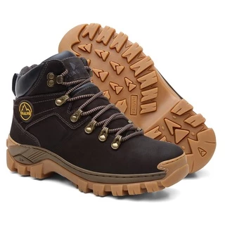 Bota Masculina Lançamento TOP Coturno Via Livre- N6 Com C.A