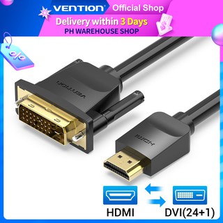 [Venção hdmi Para Cabo Dvi Bi-Direcional-D 24 + 1 Suporte Macho 1080p Compatível Laptopvga