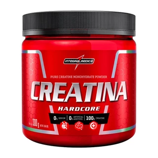 Creatina Pura Monohidratada Hardcore 300g 150g Original - Integralmedica