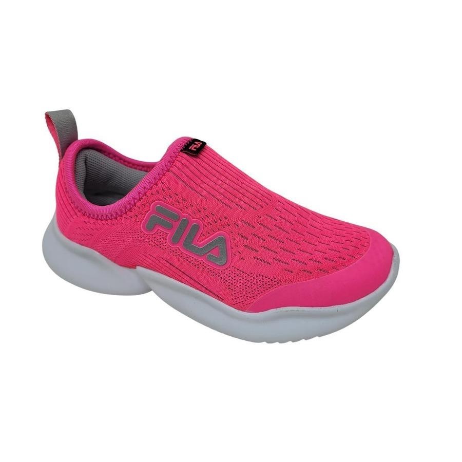 Tenis fila sales bebe rosa