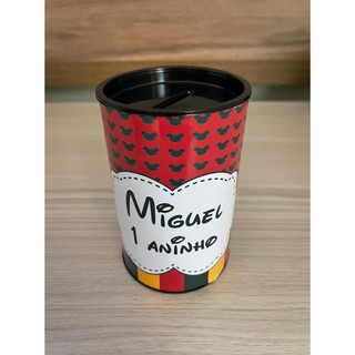 Cofrinho Personalizado Mickey - Tenho todos os temas