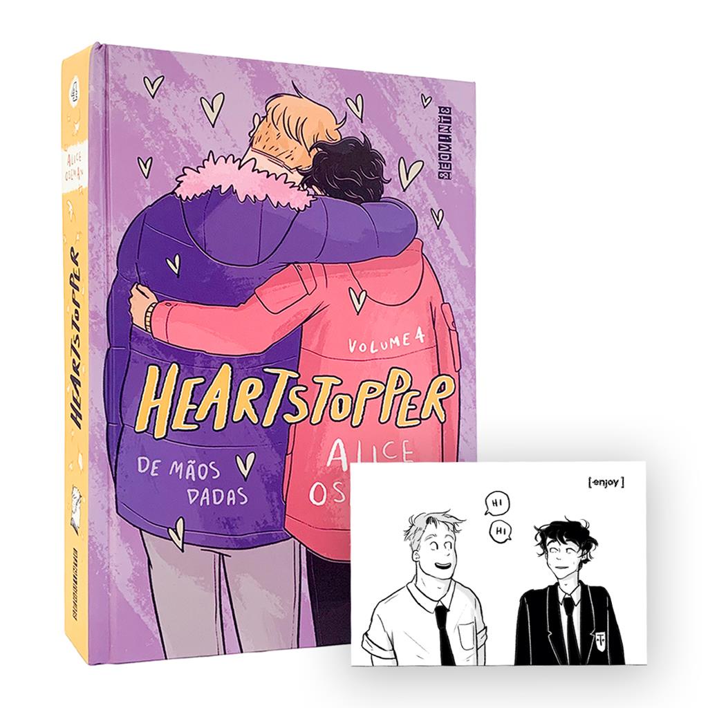 Livro - Heartstopper 4 - De Mãos Dadas em Promoção na Americanas