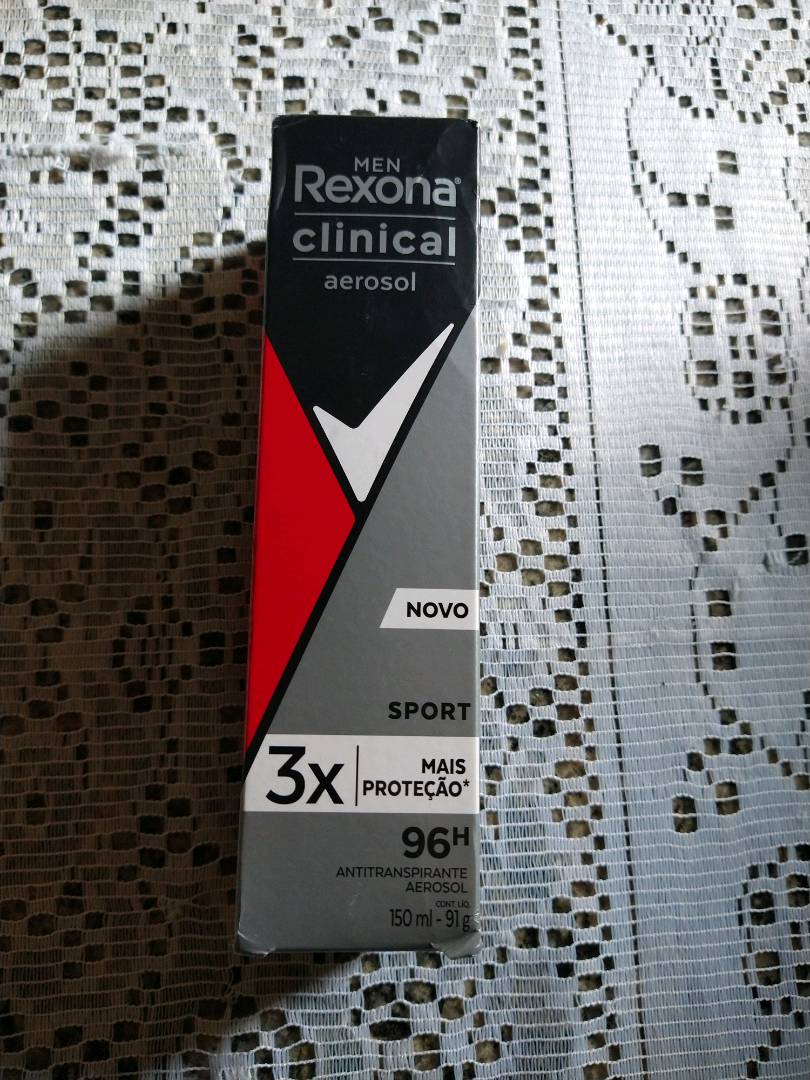 Lu Cosméticos - 👨🏻 Rexona Clinical Aerosol Men 👨🏻 O Desodorante Rexona  Clinical Men Sport Aerosol proporciona proteção máxima para as axilas, sua  fórmula eficaz oferece 3X mais proteção que um antitranspirante comum.