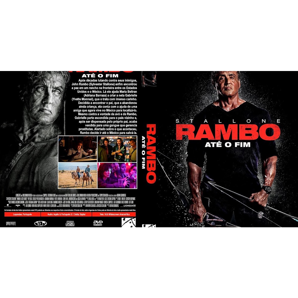 Filmes da semana: compre Rambo: Até o Fim, com Sylvester