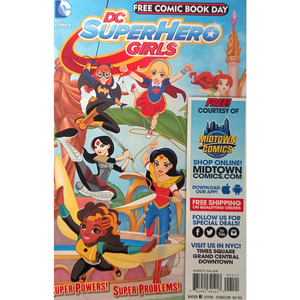 Bonecos De Ação DC SuperHero Girls 1 Wonder Woman Super Girl.