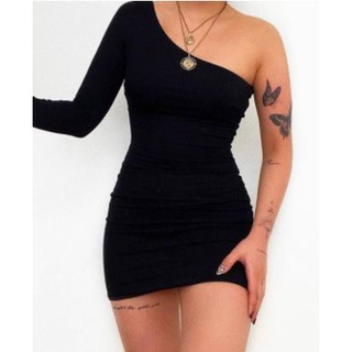 Vestido curto hot sale justo preto