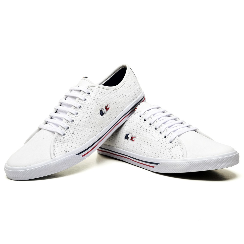 Sapatenis lacoste best sale masculino couro